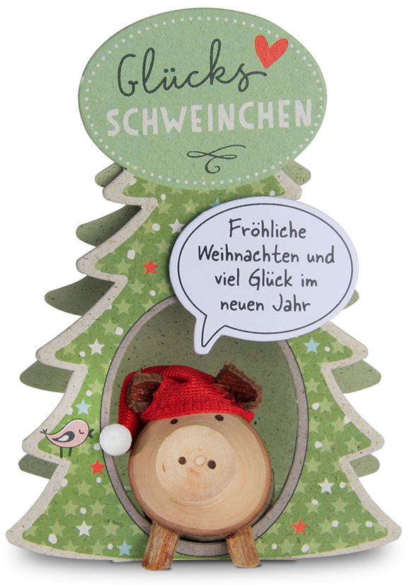 cksschweinchen mit Weihnachtsmütze